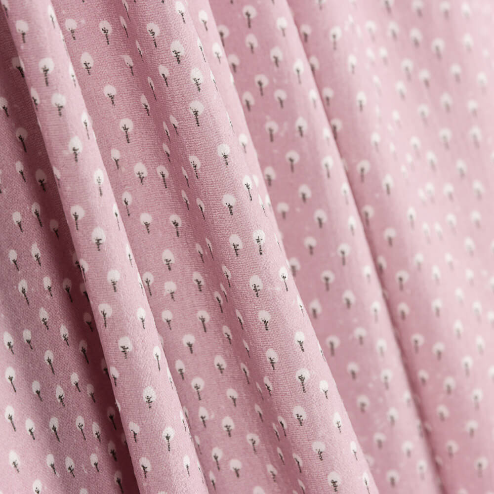 Double Gaze Coton Arbres Rose - Ribes y Casals