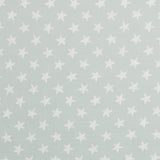 Coton Double Gaze Etoiles Vert Pâle - Ribes y Casals