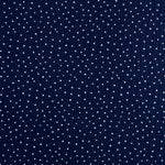 Double Gaze Coton Pois Bleu Nuit - Ribes y Casals