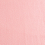 Double Gaze Coton Pois Roses - Ribes y Casals