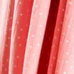 Double Gaze Coton Pois Roses - Ribes y Casals