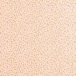 Double Gaze Coton Pois Saumon - Ribes y Casals