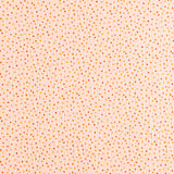 Double Gaze Coton Pois Saumon - Ribes y Casals