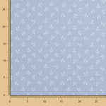 Double Gaze Coton Marin Bleu Clair - Ribes y Casals