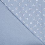 Double Gaze Coton Marin Bleu Clair - Ribes y Casals
