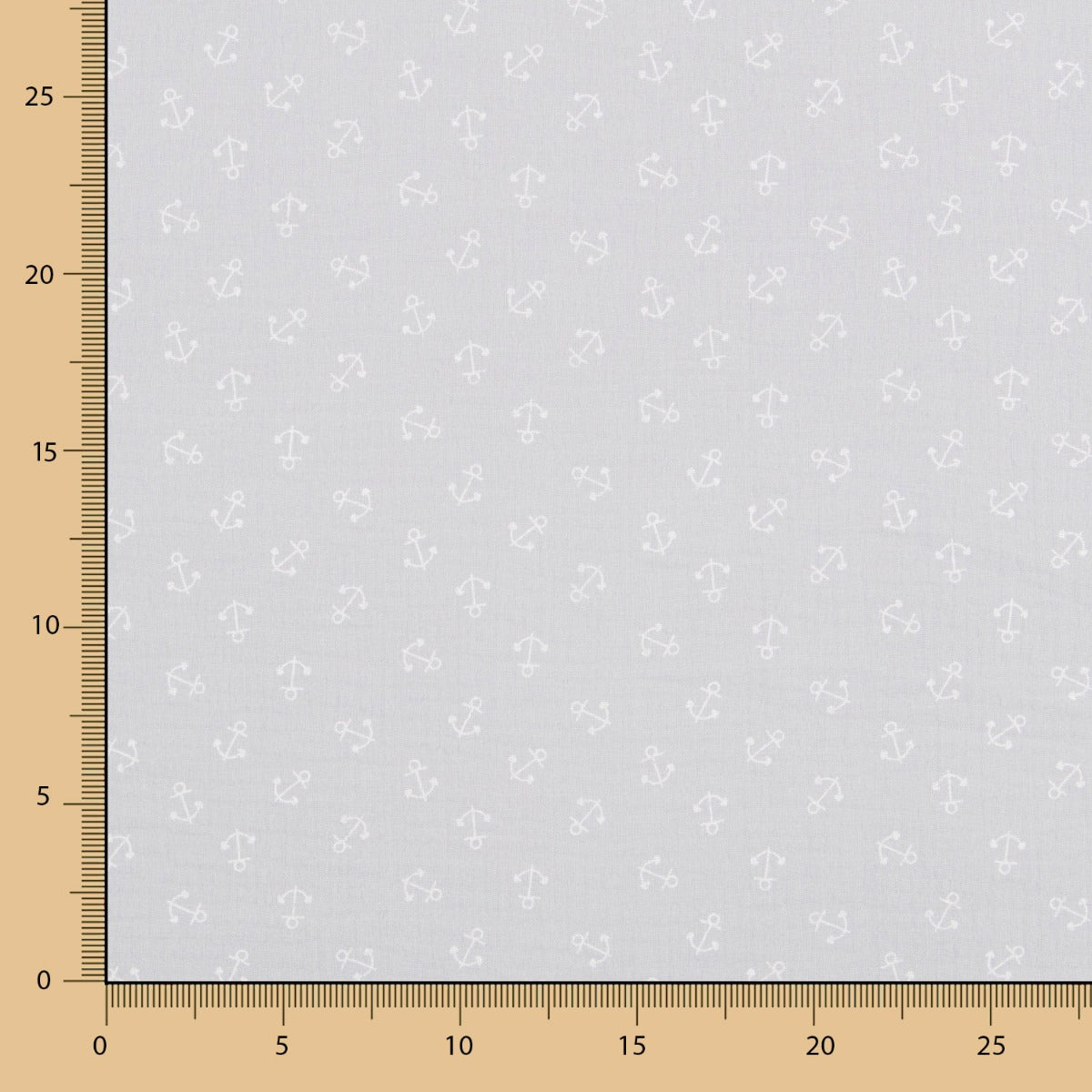 Double Gaze Coton Marine Gris - Ribes y Casals