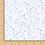 Double Gaze Coton Étoiles Bleu - Ribes y Casals