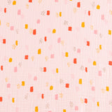 Double Gaze Coton Points Rose - Ribes y Casals