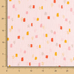 Double Gaze Coton Points Rose - Ribes y Casals