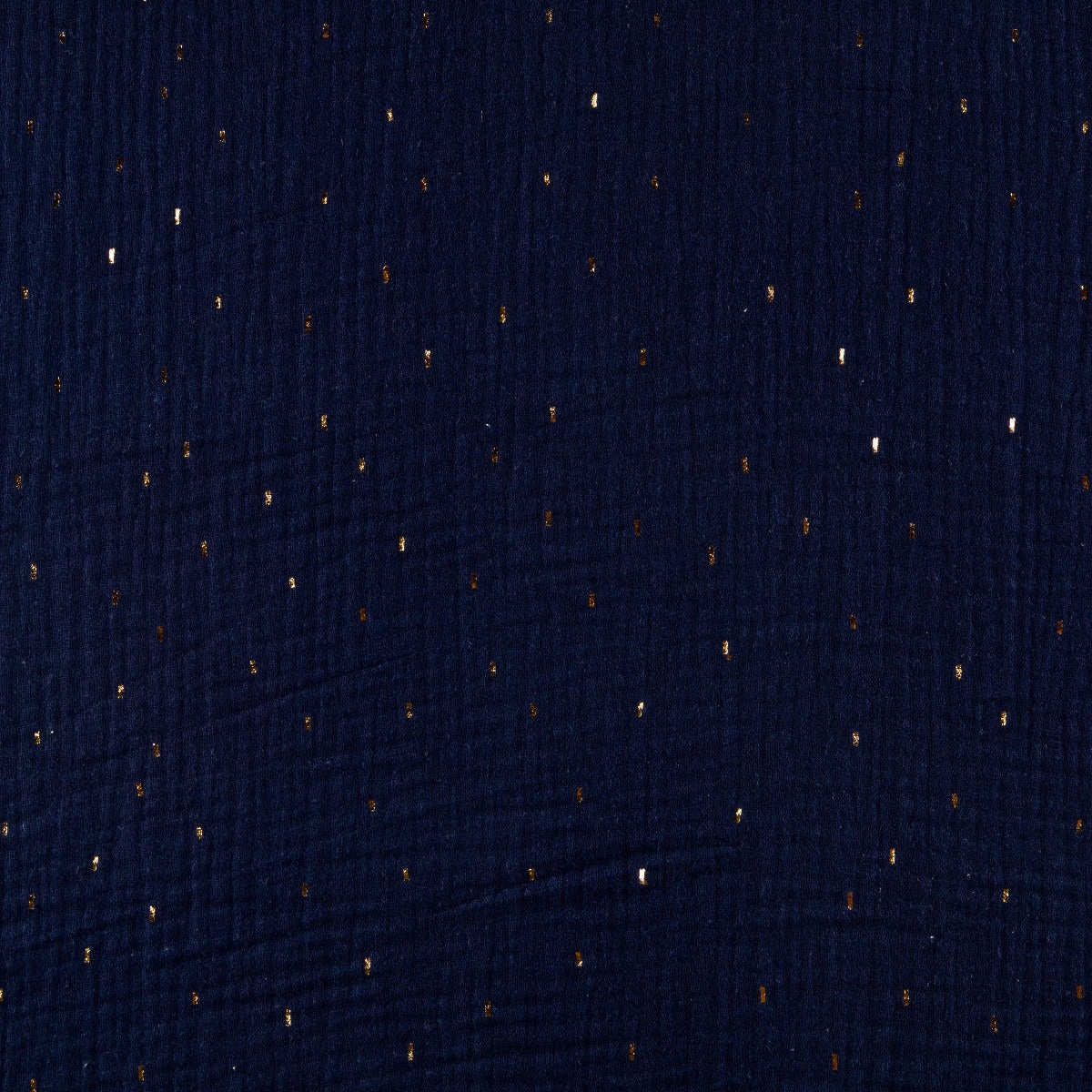 Double Gaze Coton Pluie Bleu Nuit - Ribes y Casals