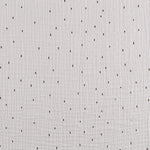 Double Gaze Coton Pluie Gris Clair - Ribes y Casals