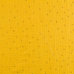 Double Gaze Coton Pluie Moutarde - Ribes y Casals