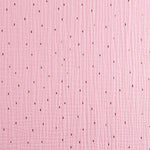 Double Gaze Coton Pluie Rose pâle - Ribes y Casals