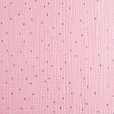Double Gaze Coton Pluie Rose pâle - Ribes y Casals