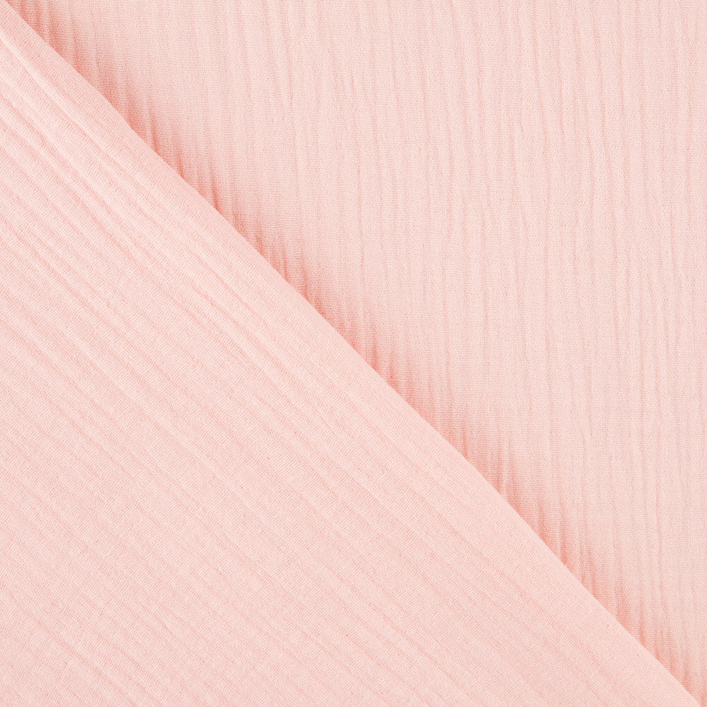 Double Gaze Coton Rose Pâle - Ribes y Casals