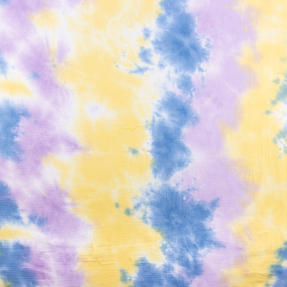 Bambula Coton Tie Dye Jaune - Ribes y Casals