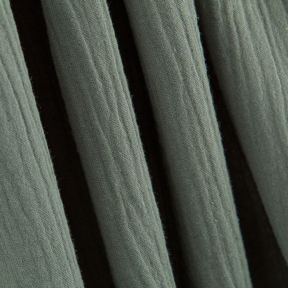 Double Gaze Coton Vert Bouteille - Ribes y Casals