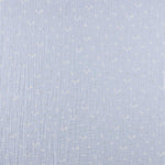 Tissu Mousseline Coton Marguerites Bleu Clair - Ribes y Casals