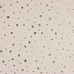 Mousseline Coton Chiné Lurex Gris Moyen - Ribes y Casals