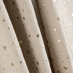 Mousseline Coton Chiné Lurex Gris Moyen - Ribes y Casals