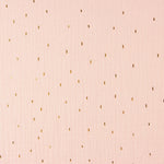 Double gaze rose avec lurex doré - Ribes y Casals