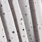 Mousseline Coton Chiné Lurex Gris Clair - Ribes y Casals