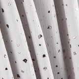 Mousseline Coton Chiné Lurex Gris Clair - Ribes y Casals