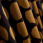 Double Gaze Gros Pois Marron - Ribes y Casals