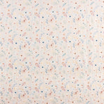 Tissu Mousseline Coton  Fleurs Camel - Ribes y Casals