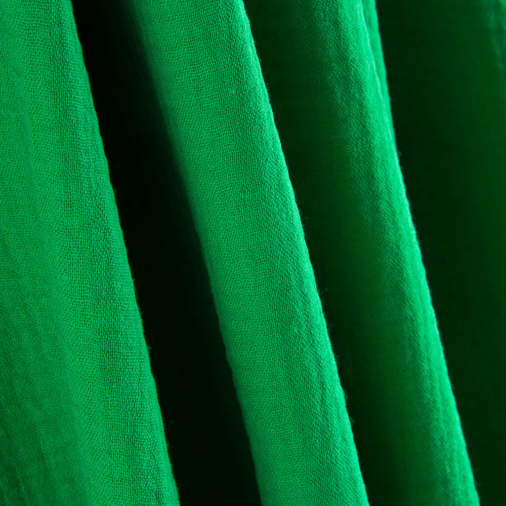 Double Gaze Mousseline Vert - Ribes y Casals