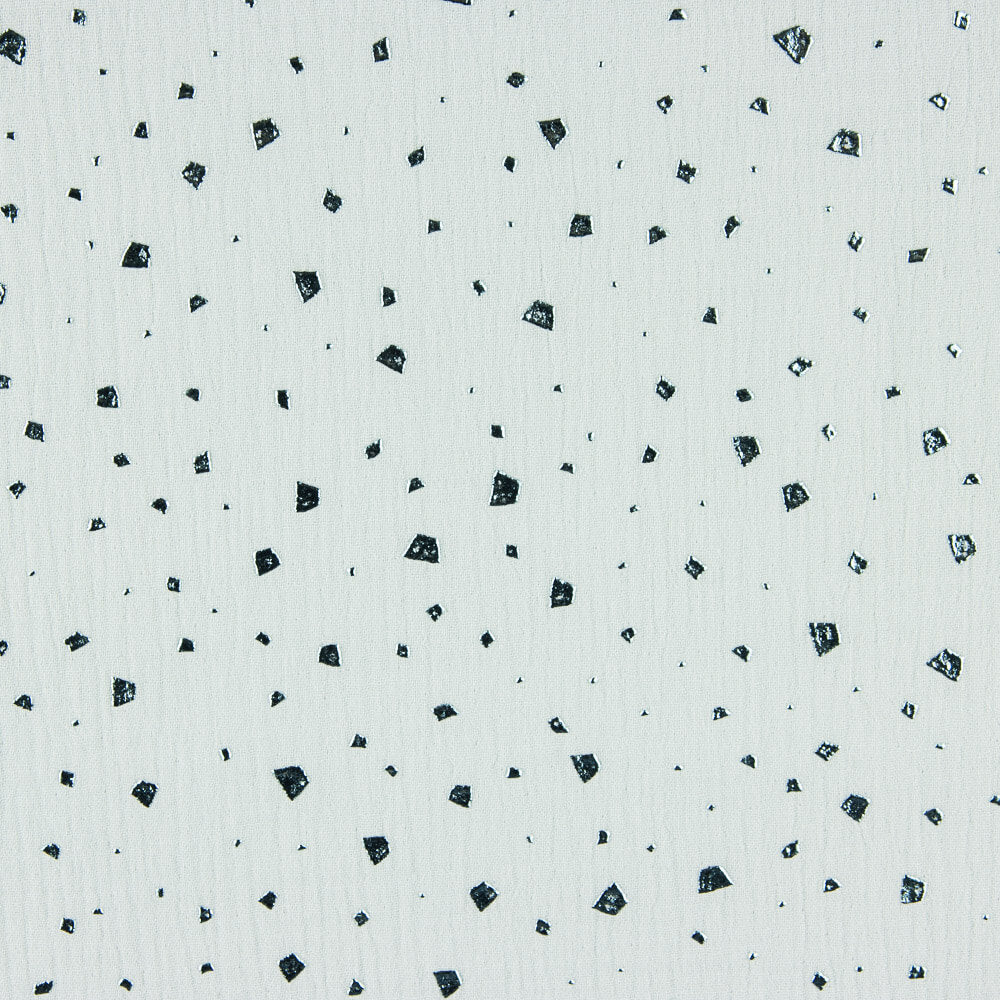 Mousseline Coton Lurex Chiné Vert Jade - Ribes y Casals