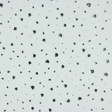 Mousseline Coton Lurex Chiné Vert Jade - Ribes y Casals