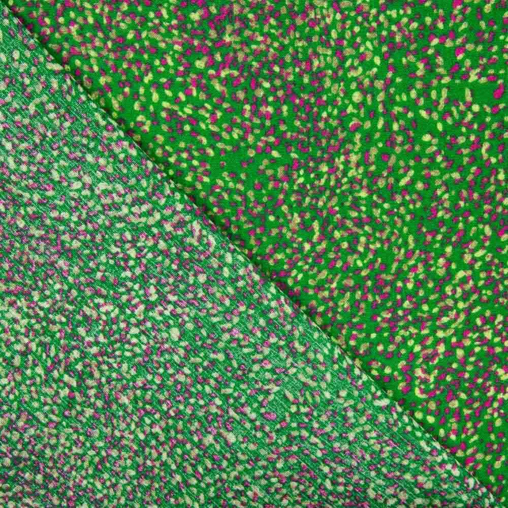 Bambula Viscosa Floral Verde - Ribes y Casals