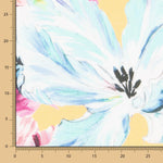 Double Gaze Viscose Maxi Fleur Jaune - Ribes y Casals