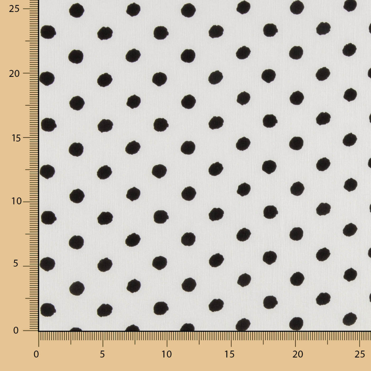 Bambula Viscosa Moteado Blanco - Ribes y Casals