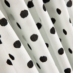 Bambula Viscosa Moteado Blanco - Ribes y Casals