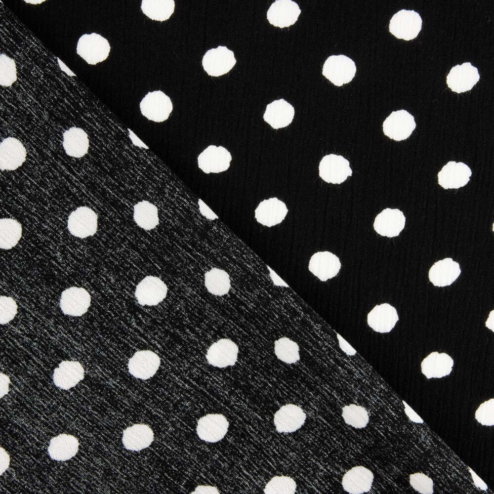 Bambula Viscosa Moteado Negro - Ribes y Casals