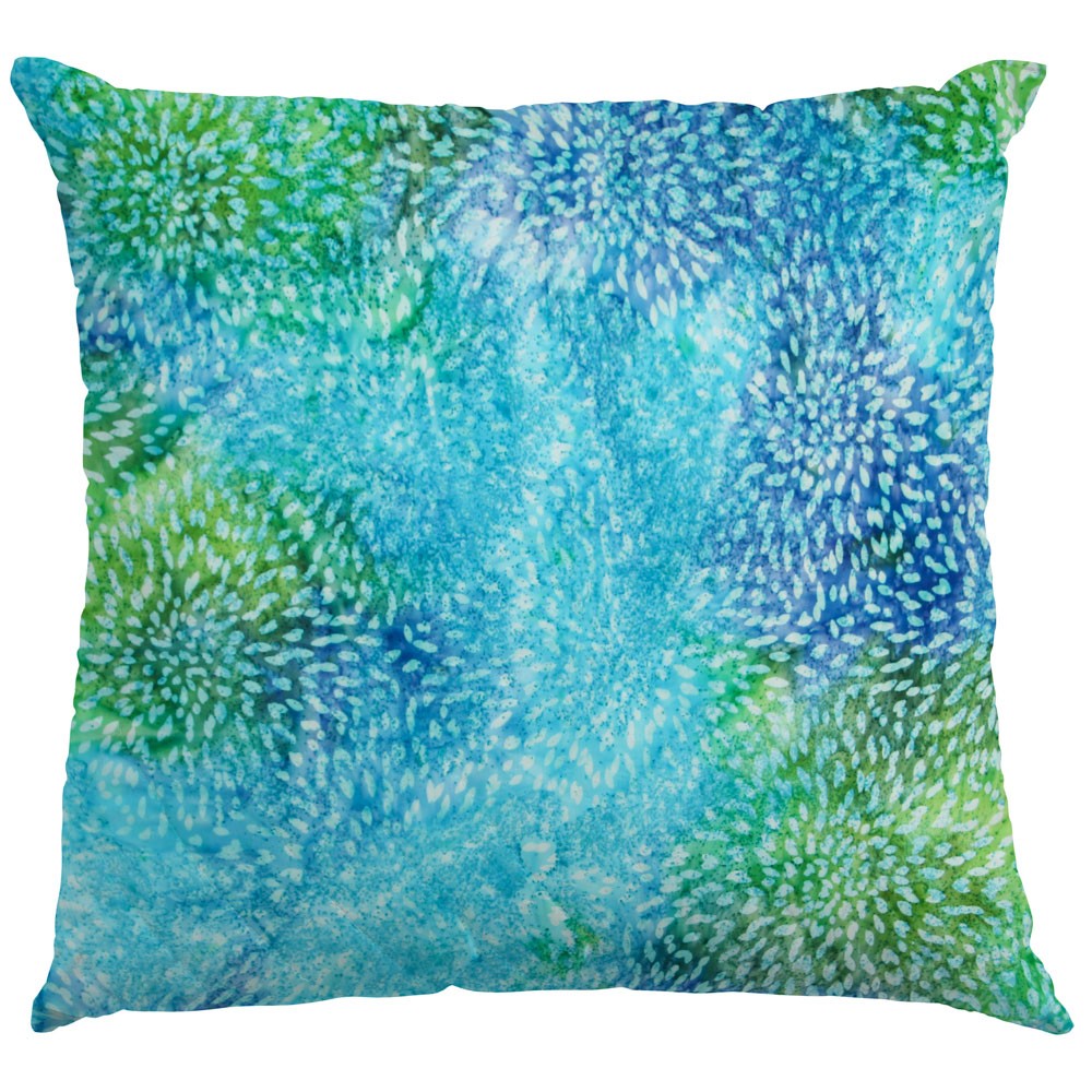 Tissu Batik Floral Bleu - Ribes y Casals