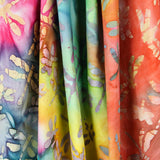 Tissu Batik Serpents Corail - Ribes y Casals