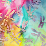 Tissu Batik Serpents Corail - Ribes y Casals