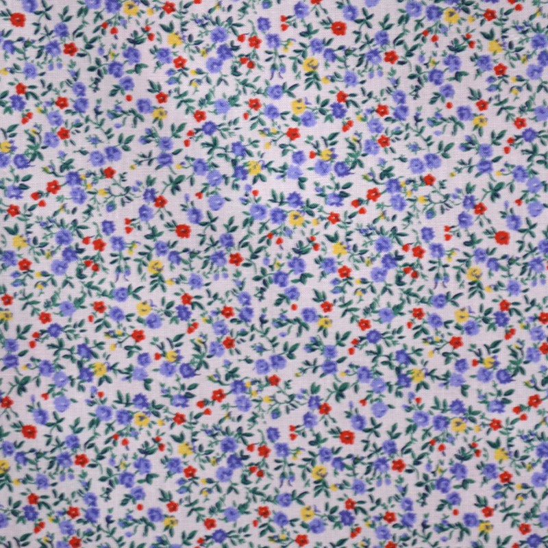Batiste Petite Fleur Bleu - Ribes y Casals