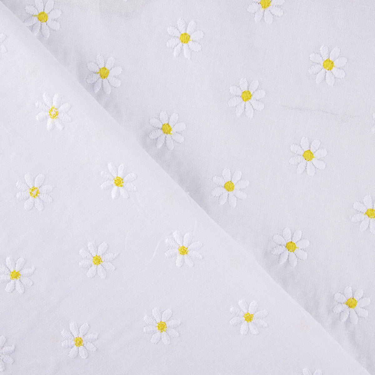 Batiste brodée avec marguerites - Ribes y Casals