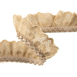 Bande de dentelle beige 22 mm - Ribes y Casals