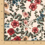 Chute Tissu Bi-Stretch Écru Forest 115x140 Cm - Ribes y Casals