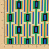 Bistretch Géométrique Citron Vert - Ribes y Casals