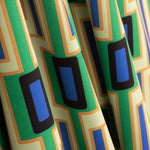 Bistretch Géométrique Citron Vert - Ribes y Casals