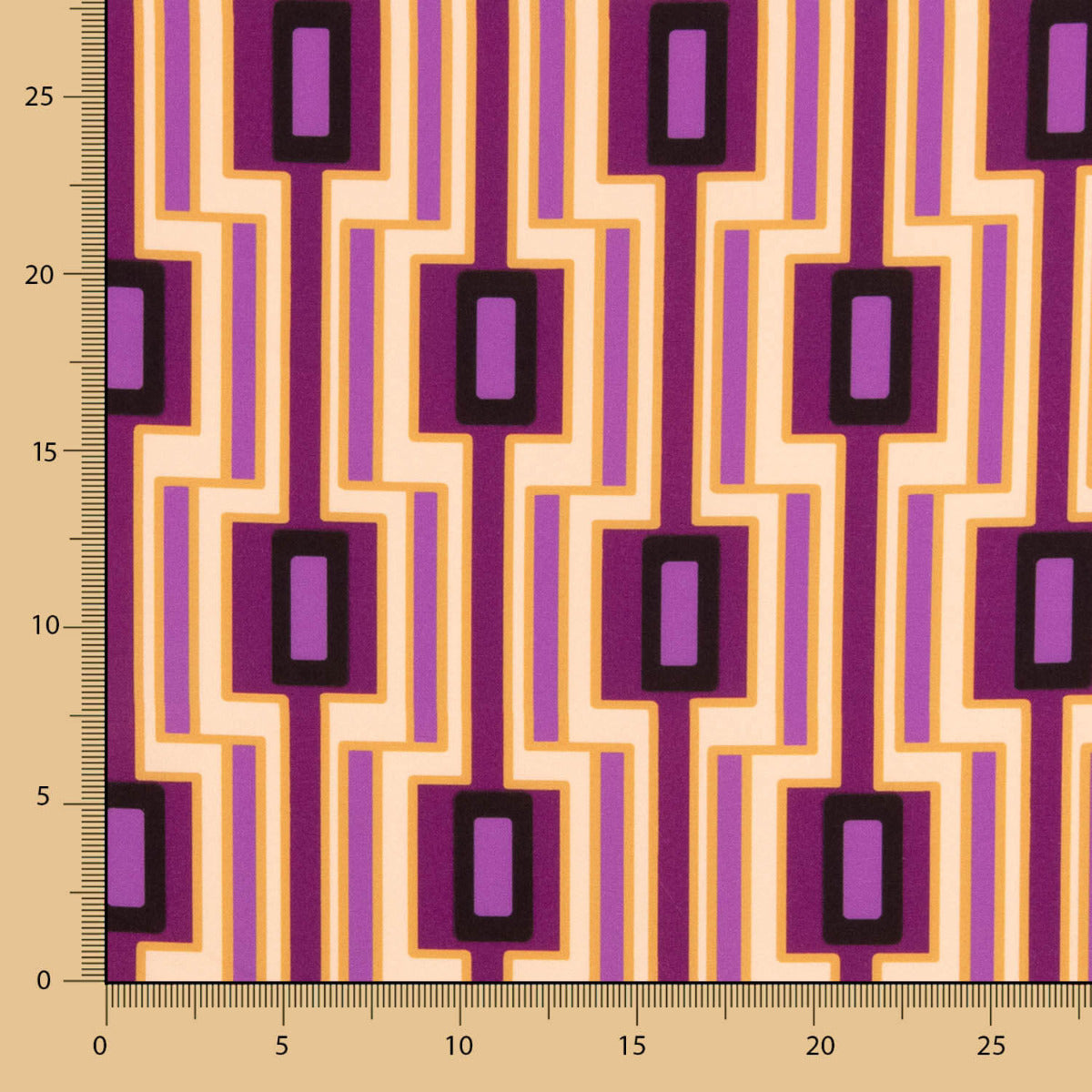 Bistretch Géométrique Magenta - Ribes y Casals