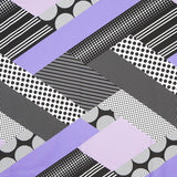 Bi-stretch Patch Géo Mauve - Ribes y Casals