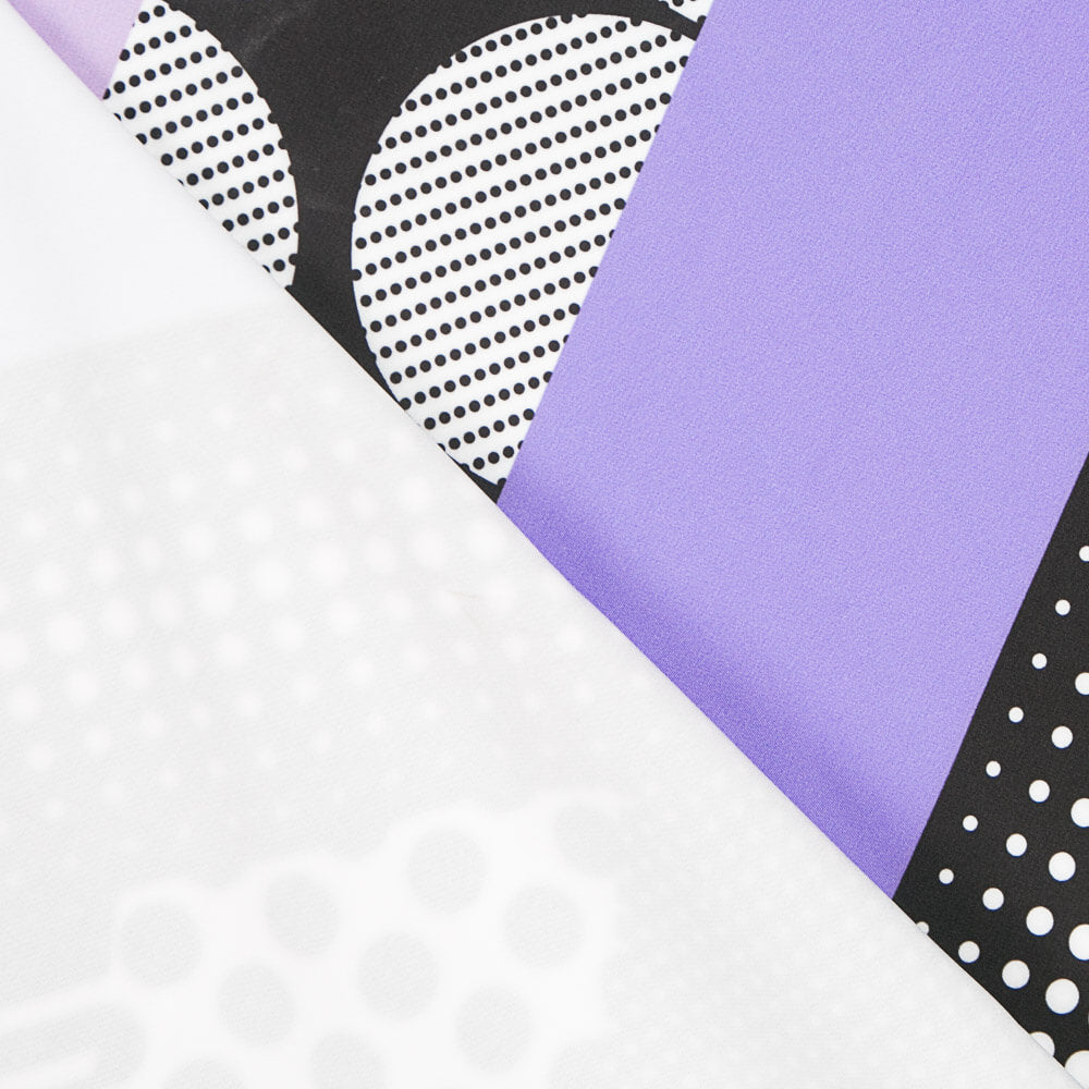 Bi-stretch Patch Géo Mauve - Ribes y Casals