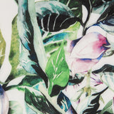 Tissu Biélastique Tropical Fond Blanc Biélastique - Ribes y Casals